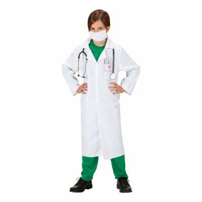 Doktor Barn Maskeraddräkt - Large