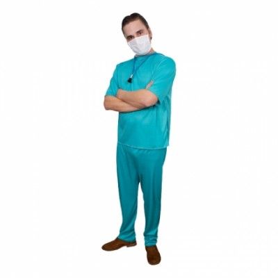 Doktor Budget Maskeraddräkt - One size