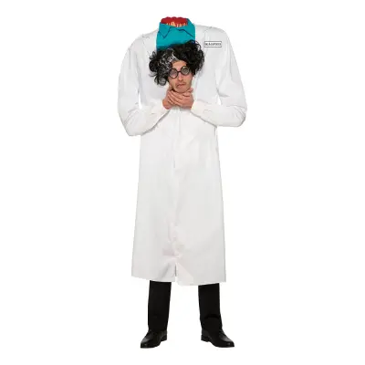 Doktor med Avhugget Huvud Maskeraddräkt - One size