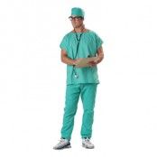 Doktor Scrubs Maskeraddräkt - Large