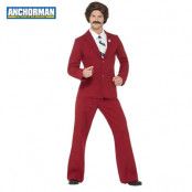 Dräkt, Ron Burgundy Anchorman-M