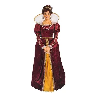 Drottning Elizabeth Maskeraddräkt - One size