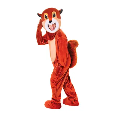 Ekorre med Stort Huvud Maskeraddräkt - One size
