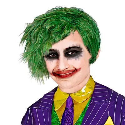 Elak Clown Kort Peruk - One size