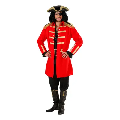 Elak Piratkapten Maskeraddräkt - Large