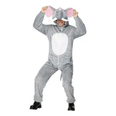 Elefant Maskeraddräkt - One size