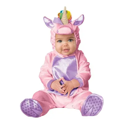Enhörning Bebis Maskeraddräkt - 6-12 månader