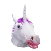 Enhörning Latexmask