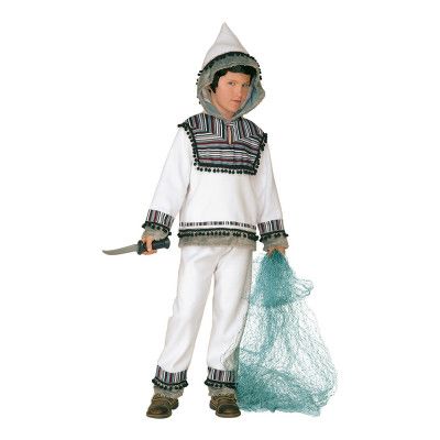 Arktisk Fiskare Barn Maskeraddräkt - Small