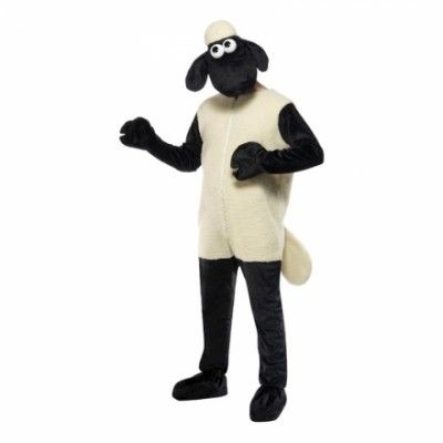 Fåret Shaun Maskeraddräkt