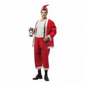 Försupen Tomte Maskeraddräkt - One size