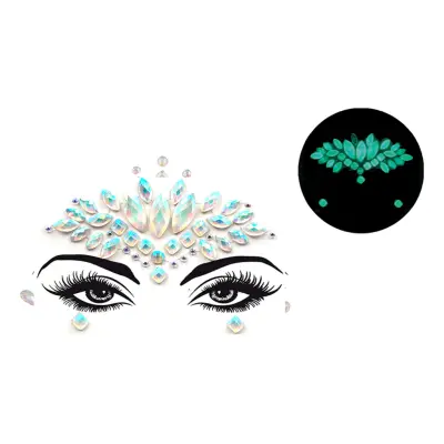 Face Jewels Glow in the Dark Elin