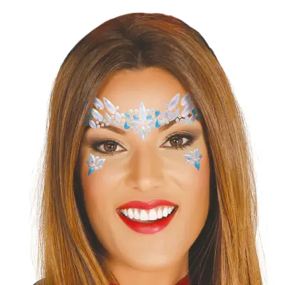 Face Jewels Ice Blue