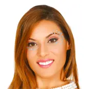 Face Jewels Silver Prickar