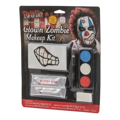 FaceOn Zombie Clown Sminkset