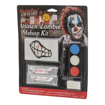 FaceOn Zombie Clown Sminkset
