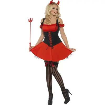 Fever Ond djävul-dräkt dam S
