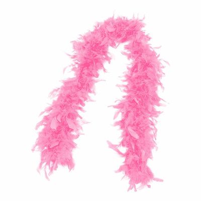 Fjäderboa - Rosa