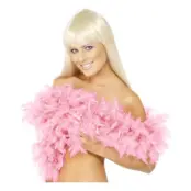 Fjäderboa - Ljusrosa
