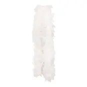 Fjäderboa Vit