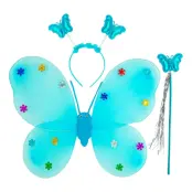 Fjäril Blå Tillbehörskit för Barn