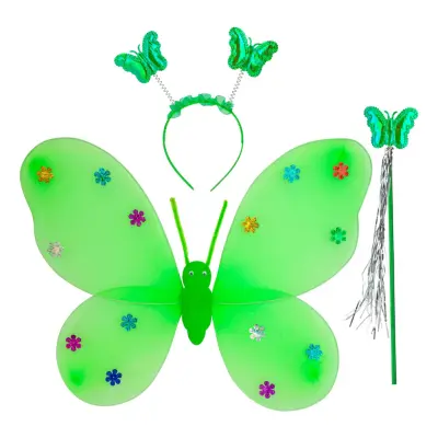 Fjäril Grön Tillbehörskit för Barn