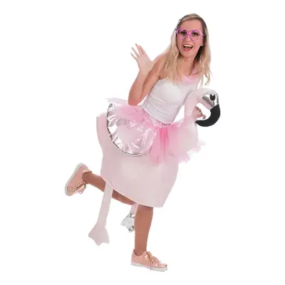Flamingo Maskeraddräkt - One size