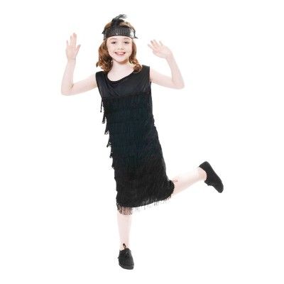 Flapper Barn Maskeraddräkt - Large