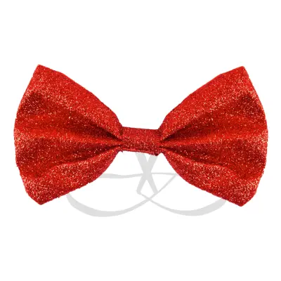 Fluga Glitter Röd