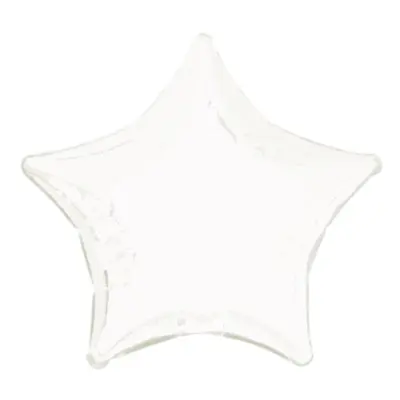 Folieballong Stjärna Vit