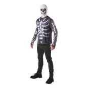 Fortnite Skull Trooper Budget Maskeraddräkt - Large