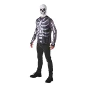 Fortnite Skull Trooper Budget Maskeraddräkt - Small