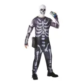 Fortnite Skull Trooper Maskeraddräkt - Small