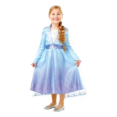 Frozen 2 Elsa Barn Maskeraddräkt - Medium