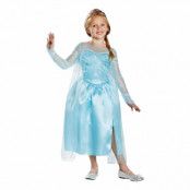 Frozen Elsa Deluxe Barn Maskeraddräkt - Medium