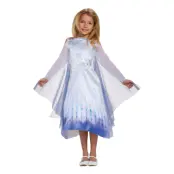 Frozen Snödrottning Elsa Barn Maskeraddräkt - Large