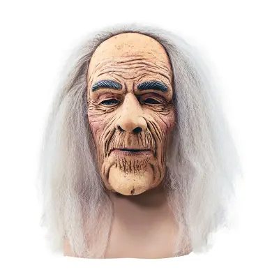 Gammal Läskig Man med Hår