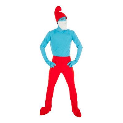 Gammelsmurfen Maskeraddräkt - Large