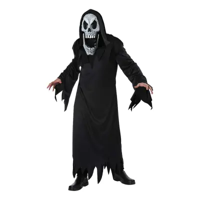 Gapande Vålnad Maskeraddräkt - Medium