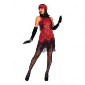 Gatsby Flapper Deluxe Maskeraddräkt