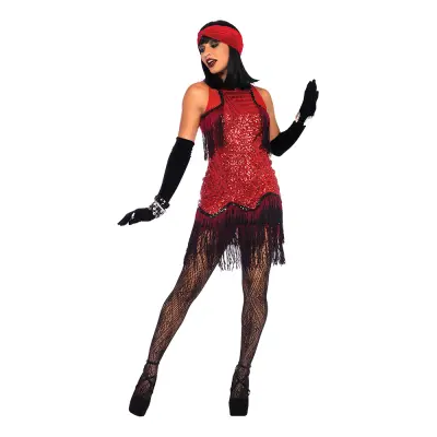 Gatsby Flapper Deluxe Maskeraddräkt - Small