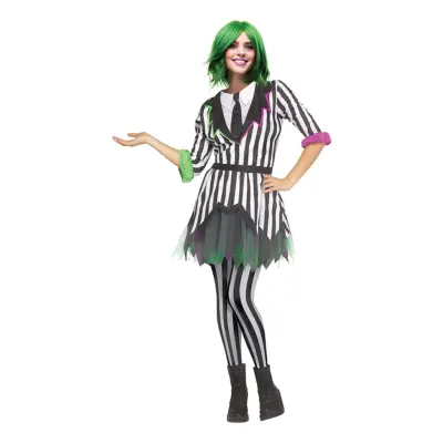 Ghostly Gal Maskeraddräkt - Medium