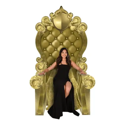 Gigantisk Kungatron Guld i Kartong