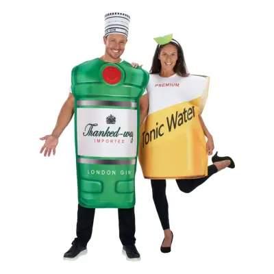 Gin & Tonic Maskeraddräkter - One size