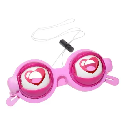 Glasögon Crazy Eyes - Rosa