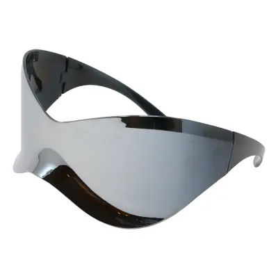 Glasögon med Spegelglas Futuriska