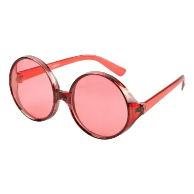 Glasögon Runda Stora Röda - One size