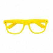 Glasögonbågar, gul neon