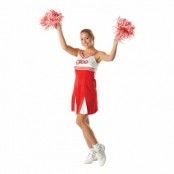Glee Cheerleader Maskeraddräkt - Small