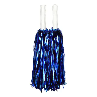 Pom Poms Glittriga - Blå